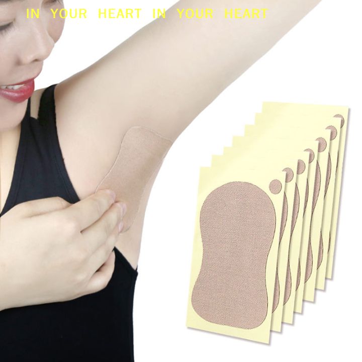 【X】10Pcs Deodorant Armpit Sheet Dress Clothing Shield Sweat Perspiration Pad Absorbing Underarm Sweat Guard Pads Antiperspiran