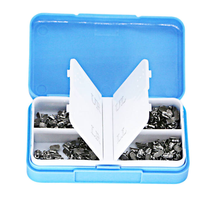 Dental Orthodontic 1st Molar Monoblock Buccal Tubes 50 Sets Single MBT Bonding Roth 0.022 0.018 Non-Convertible Dentistry