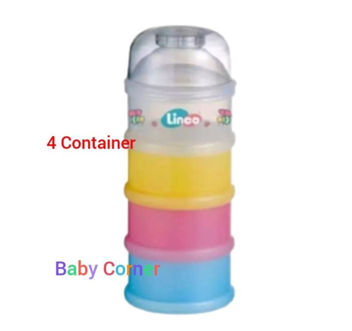 Linco%204%20stackable%20%20Milk%20Powder%20Container-Multicolor%20-%20Image%202