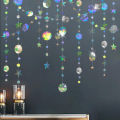 4M Cheerland Iridescent Star Garland Decorations Birthday Streamer Ramadan Eid Banner Baby Shower Wedding Backdrop.