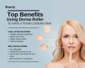 Derma Roller 0.5mm Original | Titanium 540 Titanium Microneedle for Beard Growth and Hair Loss Treatment | Best Quality. 