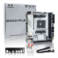 JGINYUE AMD AM4 ITX Motherboard Supports Ryzen R3 R5 R7 R9 1/2/3/4/5 Series CPU DDR4 RAM Desktop PC PCI-E 3.0 B350i PLUS ARGB. 