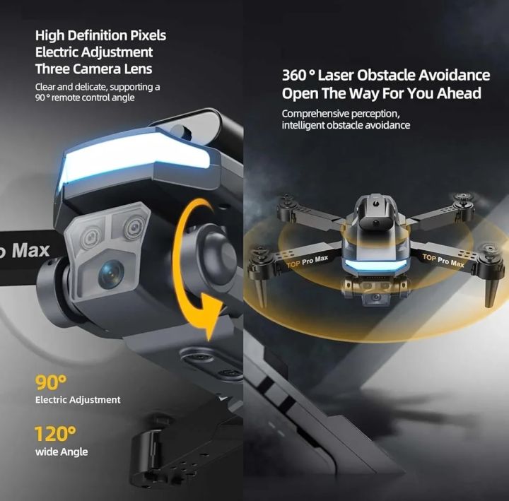 P23%20Pro%204K%20Dual%20Camera%20Foldable%20Drone%20with%20Obstacle%20Avoidance%20%7C%20RC%20Drone%20for%20Kids%20&%20Beginners%20%7C%20Intelligent%20Flying%20Toy%20-%20Image%203