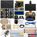 Keyestudio Solar Panel Tracking Kit Tracker System Electronic Kit For Arduino UNO Kit Kids Programming Toys W/1602 LCD Display. 