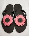 slippers Women flip flop slippers multicolor flowers flat rubber casual sandals youth fashion. 