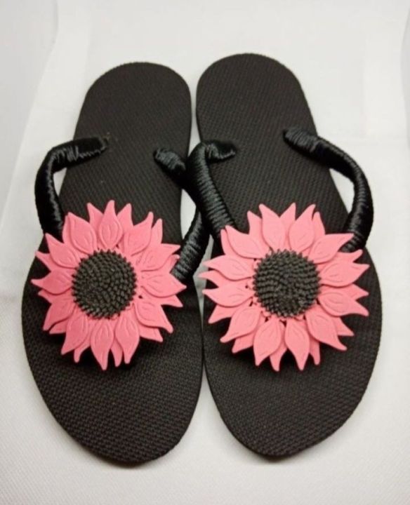 slippers Women flip flop slippers multicolor flowers flat rubber casual sandals youth fashion