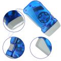 Portable  Hand Pressing Dynamo Crank Power Wind Up LED Flashlight Manual Electricity Generation Energy Saving For Home Outdoor. 