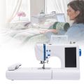2-in-1 Sewing and Embroidery Embroidery Machines with 75 Designs,Computerized,LCD Touch Screen,Industrial Home Clothing and Bedding Use Complete One set. 