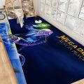 Heavy Metal Rock Roll Music Megadeths Floor Mat INS Style Soft Bedroom Floor House Laundry Room Mat Anti-skid Household Carpets.