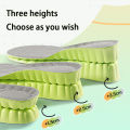 1Pair /2Pair NEW Shock Absorbing Shoe Sole Soft Comfortable Sports Insole Height Increase Insoles Breathable Anti-Odor Insole.