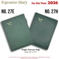 Executive Single Date Diary for the year 2026. 