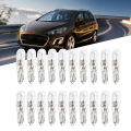 20pcs T5 286 12V 1.2W Car Dashboard Light Bulb Quartz Glass Instrument Panel Bulb Wedge Bulbs Universal. 