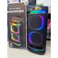 Brodu  BTS-2099 Karaoke Partybox Speakers with dual mic. 