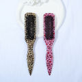 Boar Bristle Slick Back Hair Brush for Sleek Ponytail Bun & Smoothing Baby Hairs, Flyaways, Edge Control - Backcombing & Teasing.