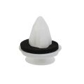 100Pcs Door Panel Clip With Seal Ring Fastener Rivet Bumper Clip Retainer Car Interior Retaining  Accessories. 