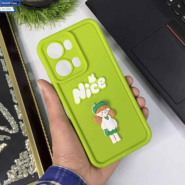Oppo%20Reno%2013%20Pro%20Cover%20-%20Pink%20-%20Cute%203D%20Cartoon%20Girls%20Soft%20Silicone%20Back%20Cover%20-%20Image%203