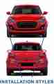 Premium Quality Bumper Rubber Protector With Double Chrome Lining. 