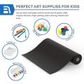 1 Roll Of Black Kraft And Craft Paper 30CM*10M Wall Art, Easel Paper, Non-Fading Bulletin Board Paper, Wrapping Paper.