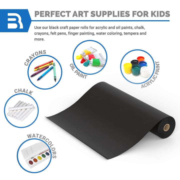 1%20Roll%20Of%20Black%20Kraft%20And%20Craft%20Paper%2030CM*10M%20Wall%20Art,%20Easel%20Paper,%20Non-Fading%20Bulletin%20Board%20Paper,%20%20Wrapping%20Paper%20-%20Image%207