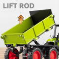 1:32 Scale Retro Walking Tractor Car Model Toy Sound Light Diecast Metal Agricultural Vehicle Models Decorations for Kids.