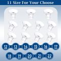 2Pcs Breast Pump Flange Inserts, Silicone 12-22mm, Shield Adapter Reduce Tunnel Size, Fit S12 pro/S9 pro/Spectra/Medela.