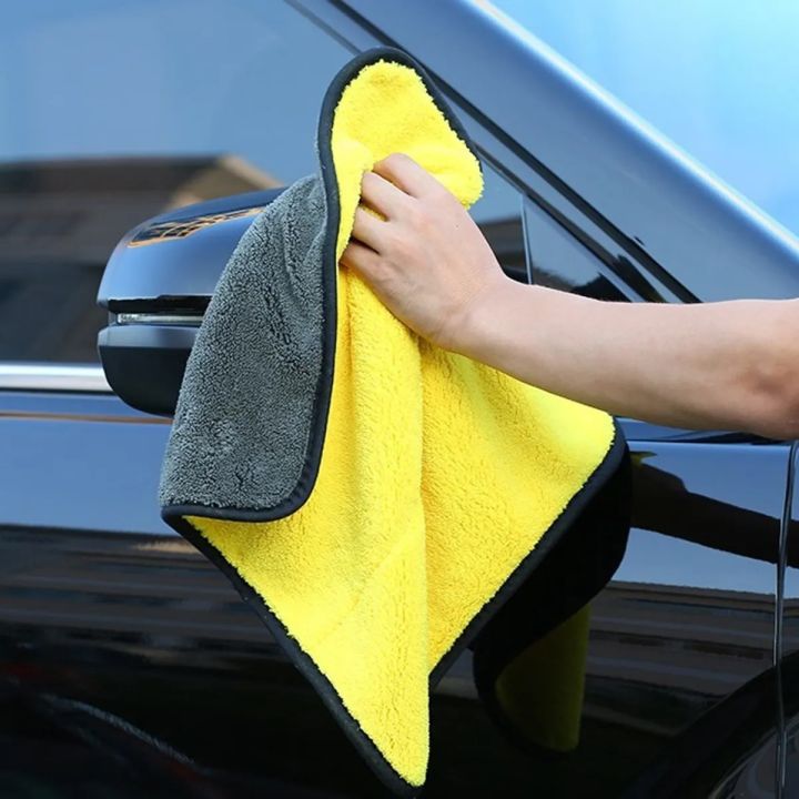 High%20Quality%20Micro%20Fiber%20Double%20Layer%20Towel%20for%20Bike/%20Car%20Cleaning%20-%2030*30cm%20-%20Image%203