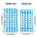 1 PC Inflatable Hole Floating Raft Portable Floating Bed Suitable for Summer Beach Swimming Pool Water Entertainment. 