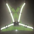 Universal Highlight Adjustable Reflective Vest with Reflector Band Reflective Running Gear for Night Walking Biking Safety Strap. 