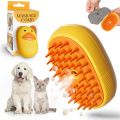 3-in-1 Pet Steam Brush – Electric Steamy Spray, Massage Comb, and Hair Removal Grooming Tool for Cats and Dogs. 