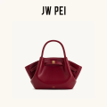 JW PEI Ladies Tote BagTexture Soft Surface Niche Design Autumn Winter Retro Commuting Versatile Ins Style Fashion Crossbody Bag. 
