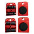Furniture Moving Transport Roller Set Removal Lifting Moving Tool Set Wheel Bar Mover Moving Heavy Stuffs Device Hand Tool. 