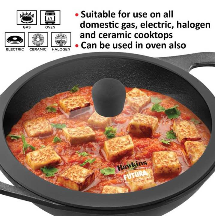 Hawkins%20Futura%202%20Litre%20Cast%20Iron%20Kadhai,%20Naturally%20Nonstick%20Cast%20Iron%20Kadai%20with%20Glass%20Lid,%20Cast%20Iron%20Cookware%20for%20Kitchen,%20Black%20(CIK20G)%20-%20Image%205