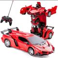 RC Transforming Car Toy Remote Control Vehicle for Kids. 