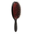 1pc Luxury Gold and Silver Color Boar Bristle Paddle Hair Brush Oval Hair Brush Anti Static Hair Comb Hairdressing Massage Comb.