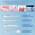 220ml Dental Irrigator Hygiene Portable Oral Cleaning Electric Sonic Teeth Scaler Tooth Calculus Stains Tartar Remover Tool.