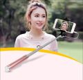Selfi Stick With Selfie Button Control 3.5m Jack in Black best for all cellphone. 