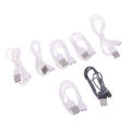 Magnetic Charging Cable 2pin Center Spacing 5mm 6/7/8/9/10mm Suctio USB Power Charger For Sexy Beauty Instrument Smart Device. 