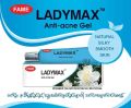 Ladymax Anti-ance Gel , Ladymax ဝက်ခြံလိမ်းဂျယ်, ဝက်ခြံ၊ အဆီပြန်ခြင်းနှင့် ချွေးပေါက်ကျယ်ခြင်းများကို သက်သာပျောက်ကင်းစေရန်. 