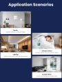 Zigbee Bluetooth Gateway Hub Wifi 2.4G/5G Smart Home Bridge Connect 128 Devices Automation App Control with Tuya/Smart Life. 