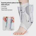 AOLIKES 1PCS Ankle Brace for Sprained Ankle, Ankle Support Brace with Side Stabilizers for Men & Women, Ankle Splint Stabilizer.