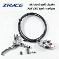 ZRACE M1 X2 / X4 Mountain Bike Hydraulic Brake, MTB Oil Pressure Disc Brake Set, Front and Rear MTB Brake, Full CNC Lightweight. 