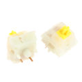 Gateron Milky Yellow / Red Switch 5pin Rgb Backlight Linearit Shaft For All Mx Hotswap Mechanical Keyboard DIY. 