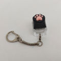 Cute Cat Claw Key Chain Key Ring Fingertip Decompression Pressure Toy Keycap Tester Back Bag Pendant Festival Couples .