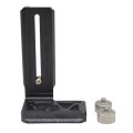 L Bracket Camera Mounting Quick Release Plate for DJI Ronin S SC Gimbal Vertical Stabilizer Camera Replacement Parts. 