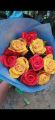 Handmade Bunch Rose Flower Bouquet. 