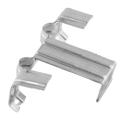 10Pcs Solar Panel Drainage Clip Clamp Photovoltaic Panel Water Guide Clamp Roof Solar Panel Frame Cleaning Clips Mud Clamp.