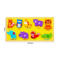 3D Puzzle Children's Early Education Toy Animal Transportation Velcro Sea Fruit Shape Funny DIY Paste Puzzle Toys  for Kids. 