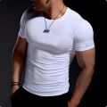 Men Compression Running T-shirt Fitness Tight Long Sleeve Sport Shirts Training Jogging Tops Gym Sportswear Dry Fit Rashgard.