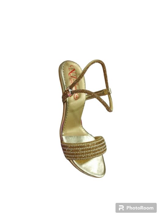 VIBERS%20Womens%20Sandals%20High%20Heel%20Party%20Dinner%20Party%20Ladies%20Sandals%20Diamond%20Glittering%20Stiletto%20Shoes%20Open-Toe%20Slippers%20Sandals%20-%20Image%203