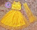 Designer baby girls lehenga with dupatta for party wear.
